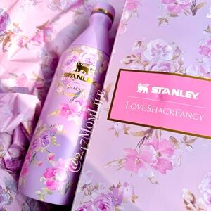 Stanley x LovesShackFancy All Day Slim Bottle 40oz *Trendy Sold Out onsite*